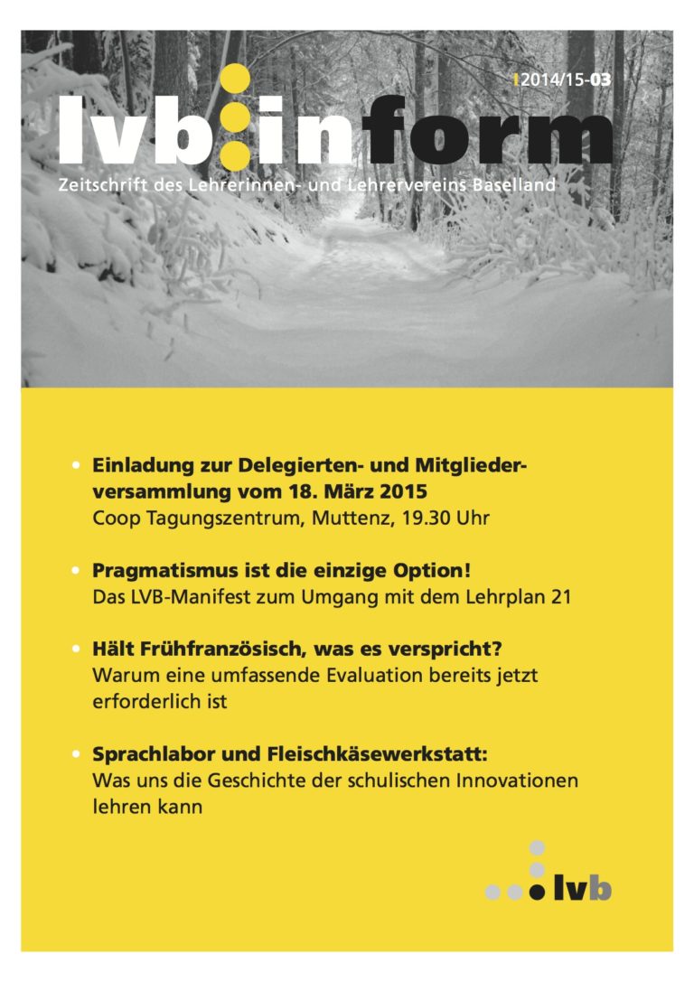lvb.inform 2014/2015-03